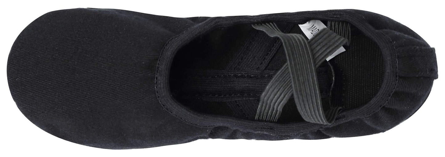 Linodes Dance Shoes for Girls Stretch Canvas Split Sole for Women