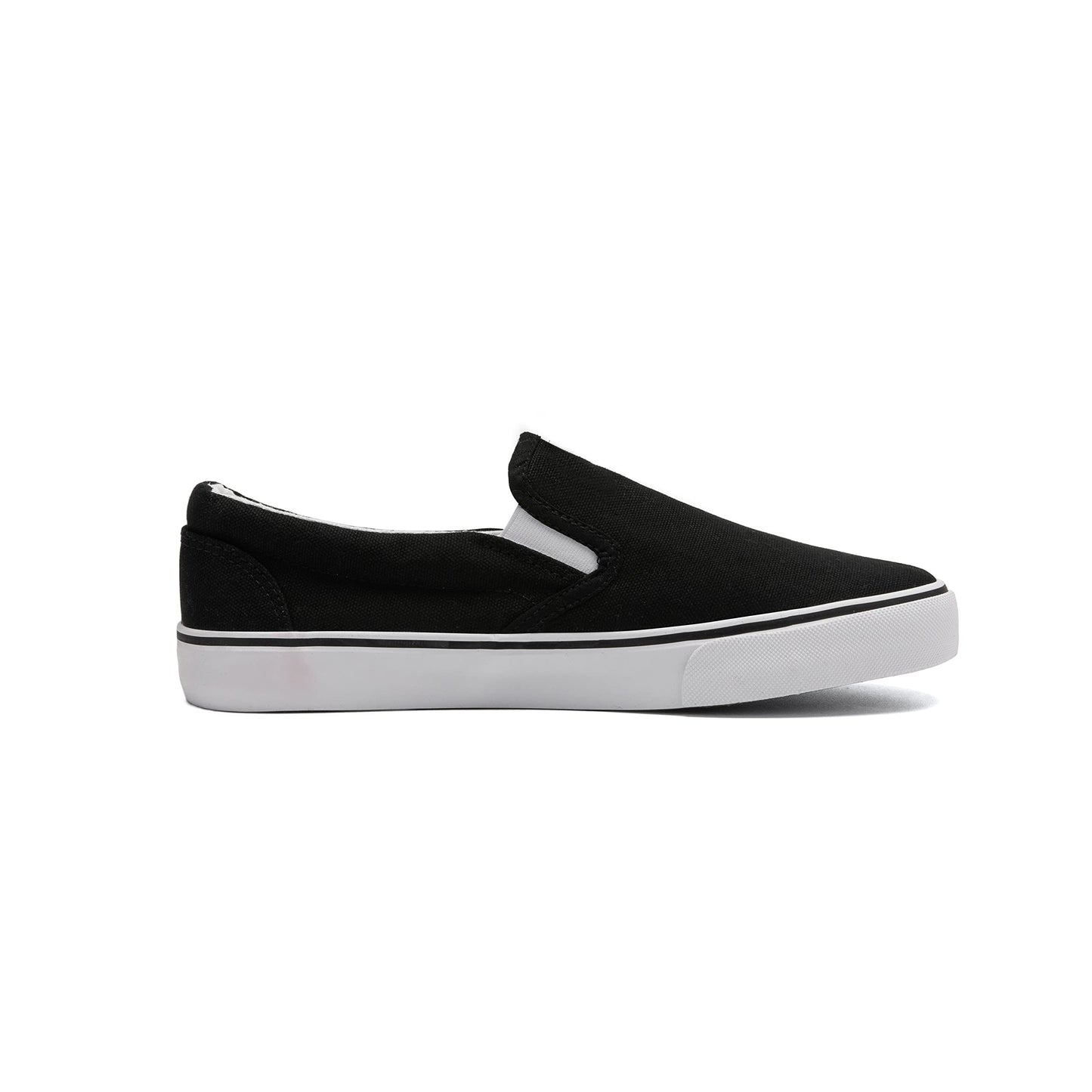 Low-Top Slip Ons Women's Fashion Sneakers Casual Canvas Sneakers for Women Comfortable Flats Breathable Padded Insole Slip on Sneakers Women Low Slip on Shoes