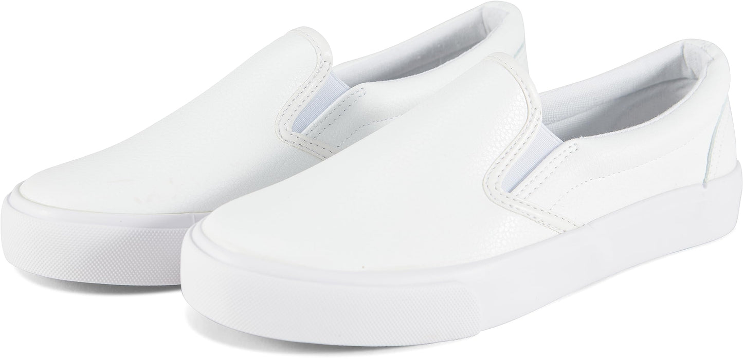 Low-Top Slip Ons Women's Fashion Sneakers Casual Canvas Sneakers for Women Comfortable Flats Breathable Padded Insole Slip on Sneakers Women Low Slip on Shoes