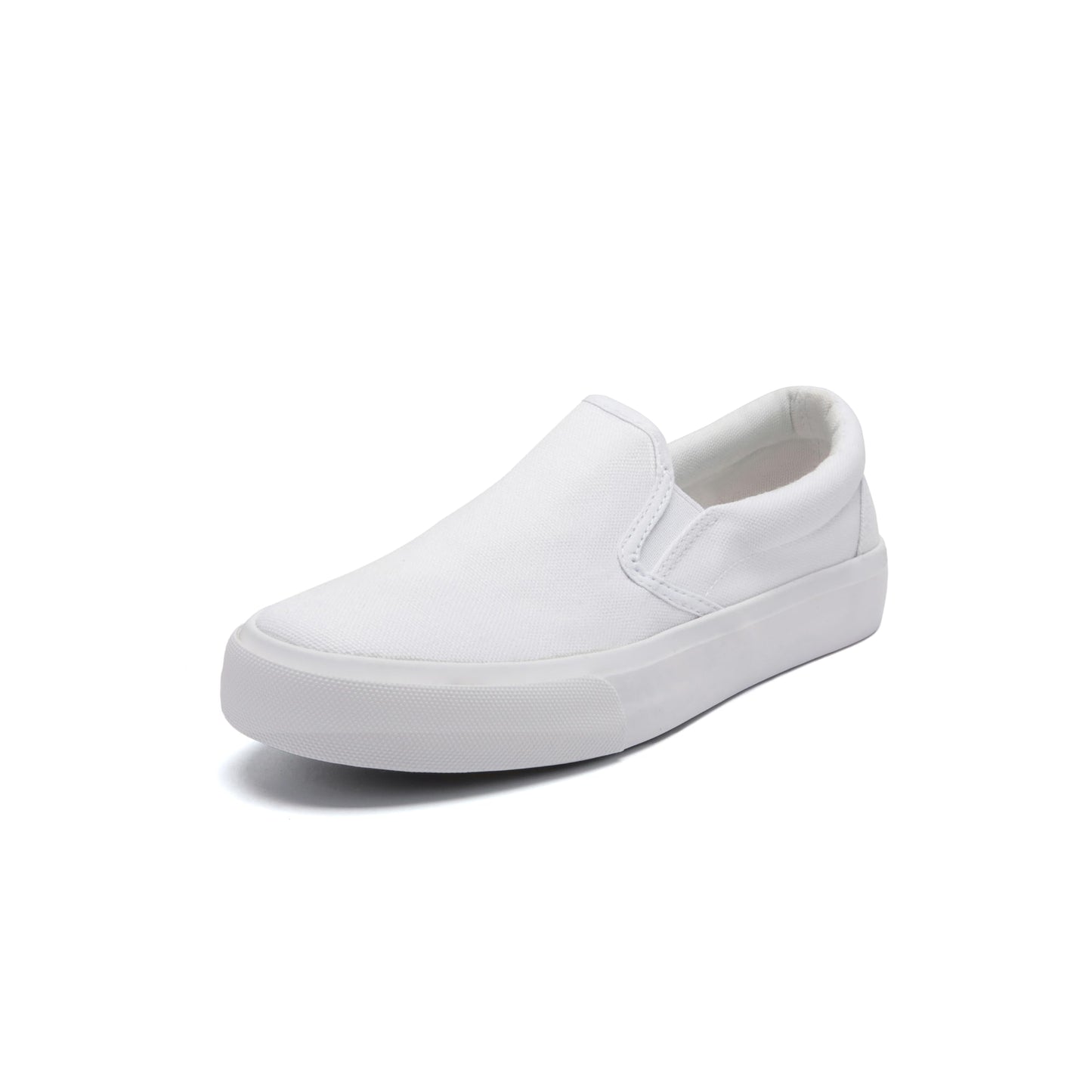 Low-Top Slip Ons Women's Fashion Sneakers Casual Canvas Sneakers for Women Comfortable Flats Breathable Padded Insole Slip on Sneakers Women Low Slip on Shoes