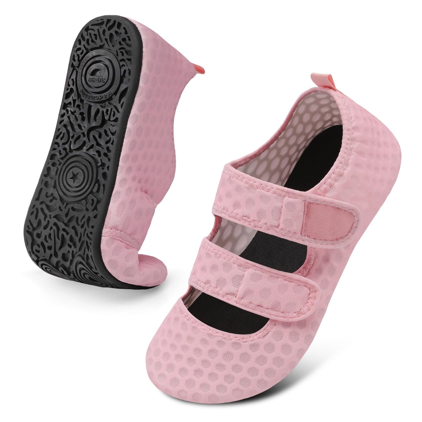 BARERUN Water Shoes Women Men Quick Dry Barefoot Beach Walking Kayaking Surfing Yoga Shoes Adjustable Wide Minimalist Sandals Slippers Indoor/Outdoor