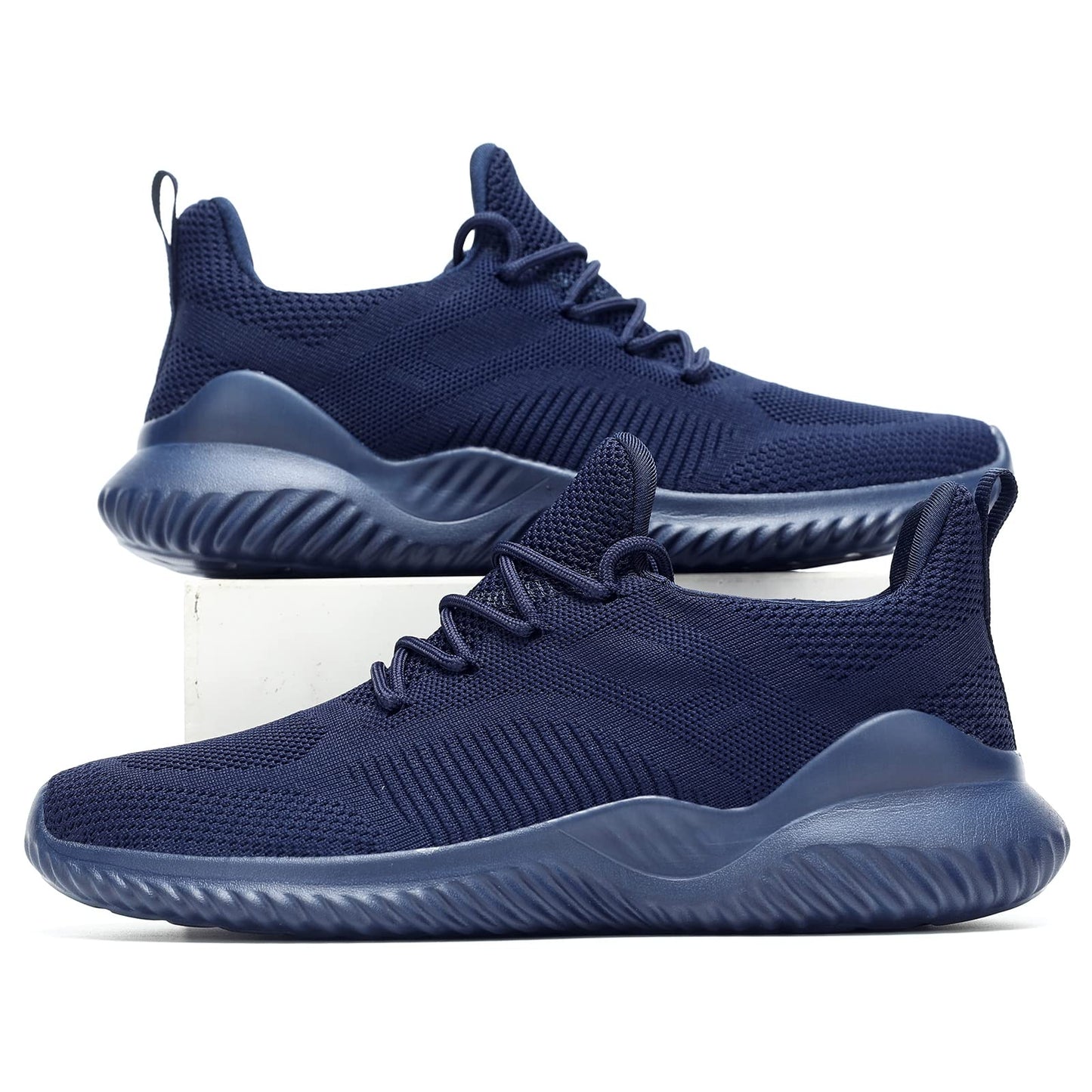 Kapsen Men's Non Slip Running Shoes Ultra Light Breathable Casual Walking Shoes Fashion Sneakers Mesh Workout Sports Shoes