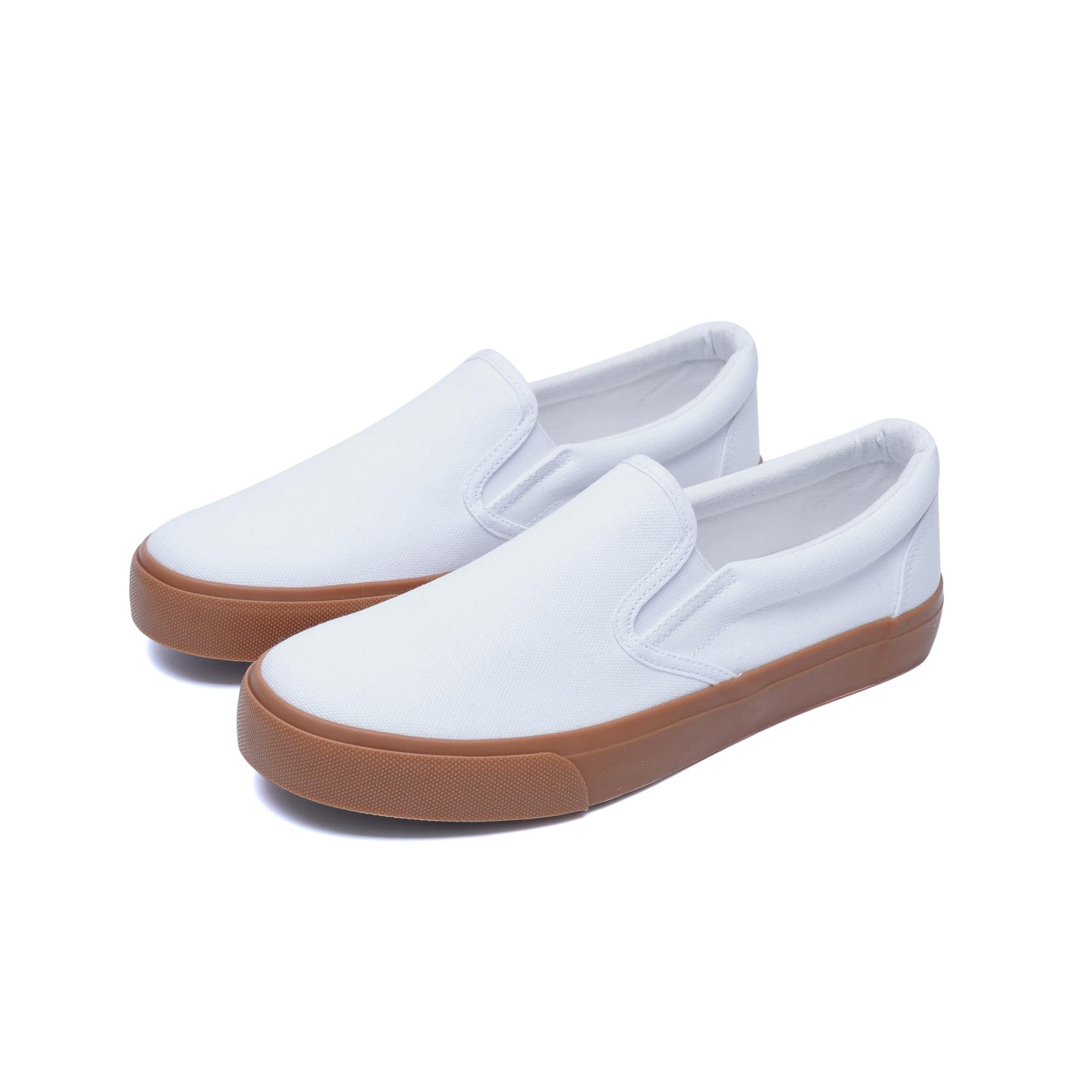 Low-Top Slip Ons Women's Fashion Sneakers Casual Canvas Sneakers for Women Comfortable Flats Breathable Padded Insole Slip on Sneakers Women Low Slip on Shoes