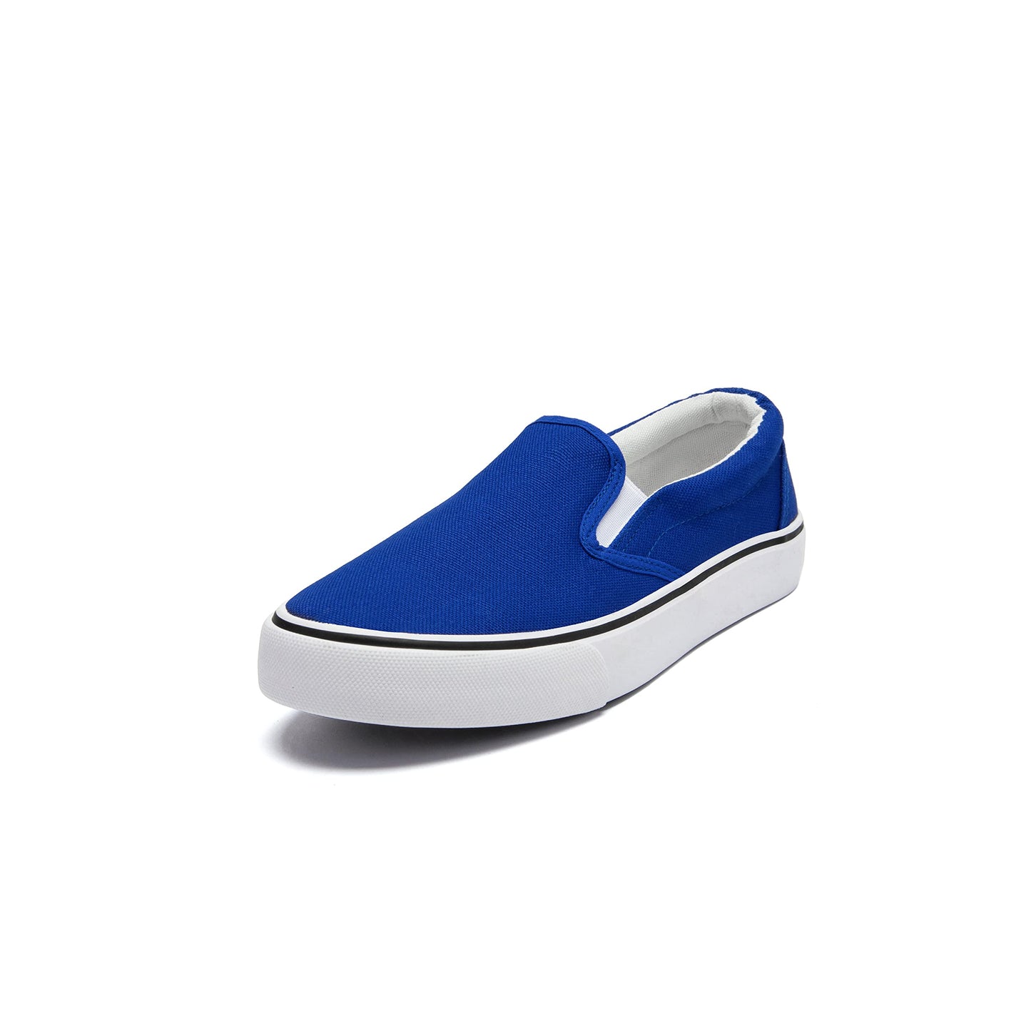 Low-Top Slip Ons Women's Fashion Sneakers Casual Canvas Sneakers for Women Comfortable Flats Breathable Padded Insole Slip on Sneakers Women Low Slip on Shoes