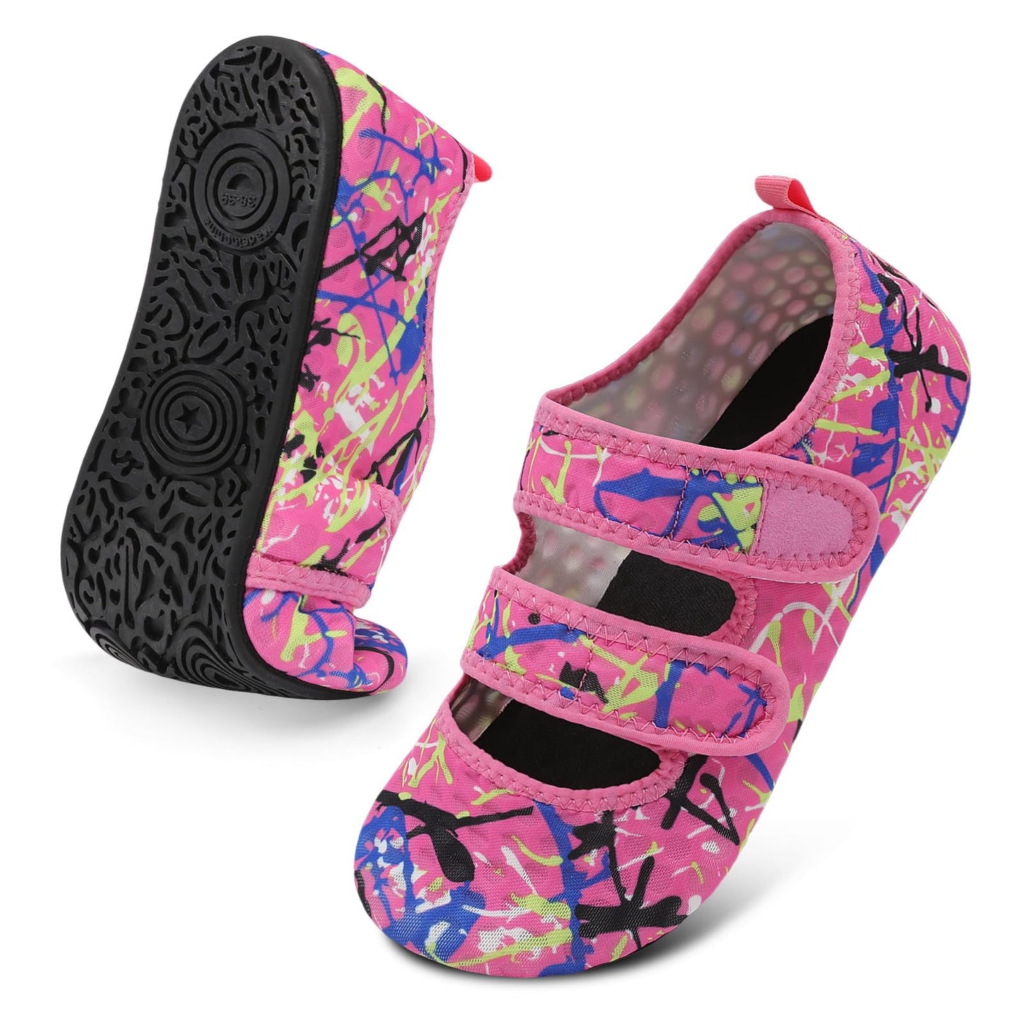 BARERUN Water Shoes Women Men Quick Dry Barefoot Beach Walking Kayaking Surfing Yoga Shoes Adjustable Wide Minimalist Sandals Slippers Indoor/Outdoor