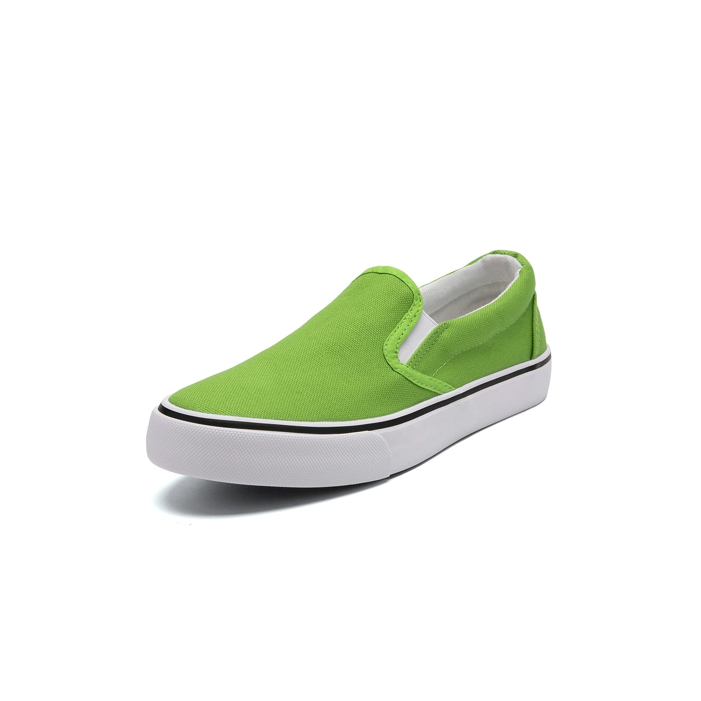 Low-Top Slip Ons Women's Fashion Sneakers Casual Canvas Sneakers for Women Comfortable Flats Breathable Padded Insole Slip on Sneakers Women Low Slip on Shoes
