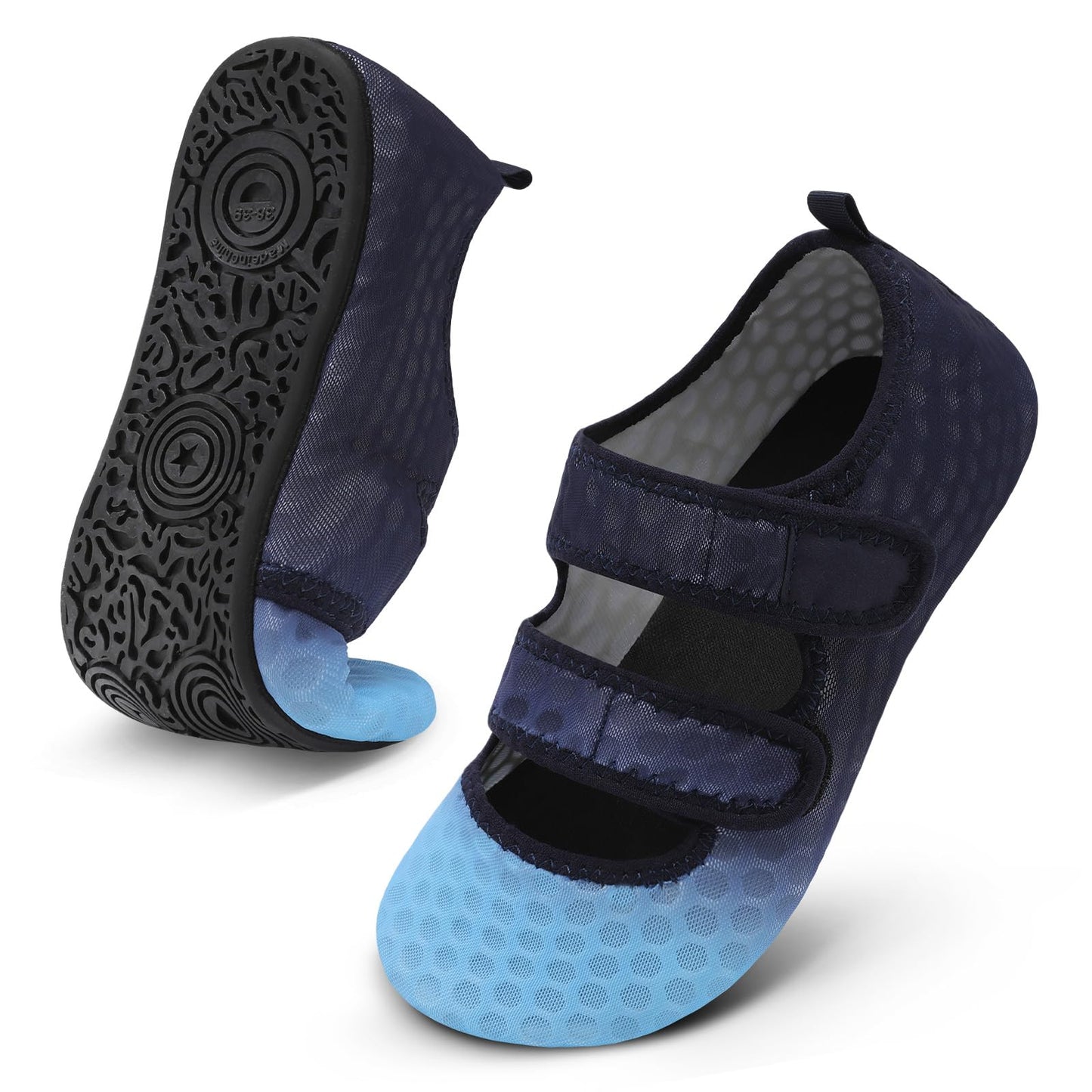 BARERUN Water Shoes Women Men Quick Dry Barefoot Beach Walking Kayaking Surfing Yoga Shoes Adjustable Wide Minimalist Sandals Slippers Indoor/Outdoor