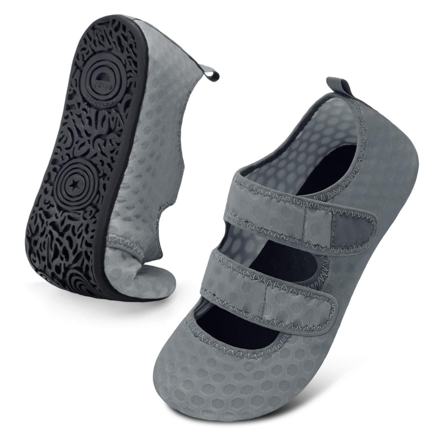 BARERUN Water Shoes Women Men Quick Dry Barefoot Beach Walking Kayaking Surfing Yoga Shoes Adjustable Wide Minimalist Sandals Slippers Indoor/Outdoor
