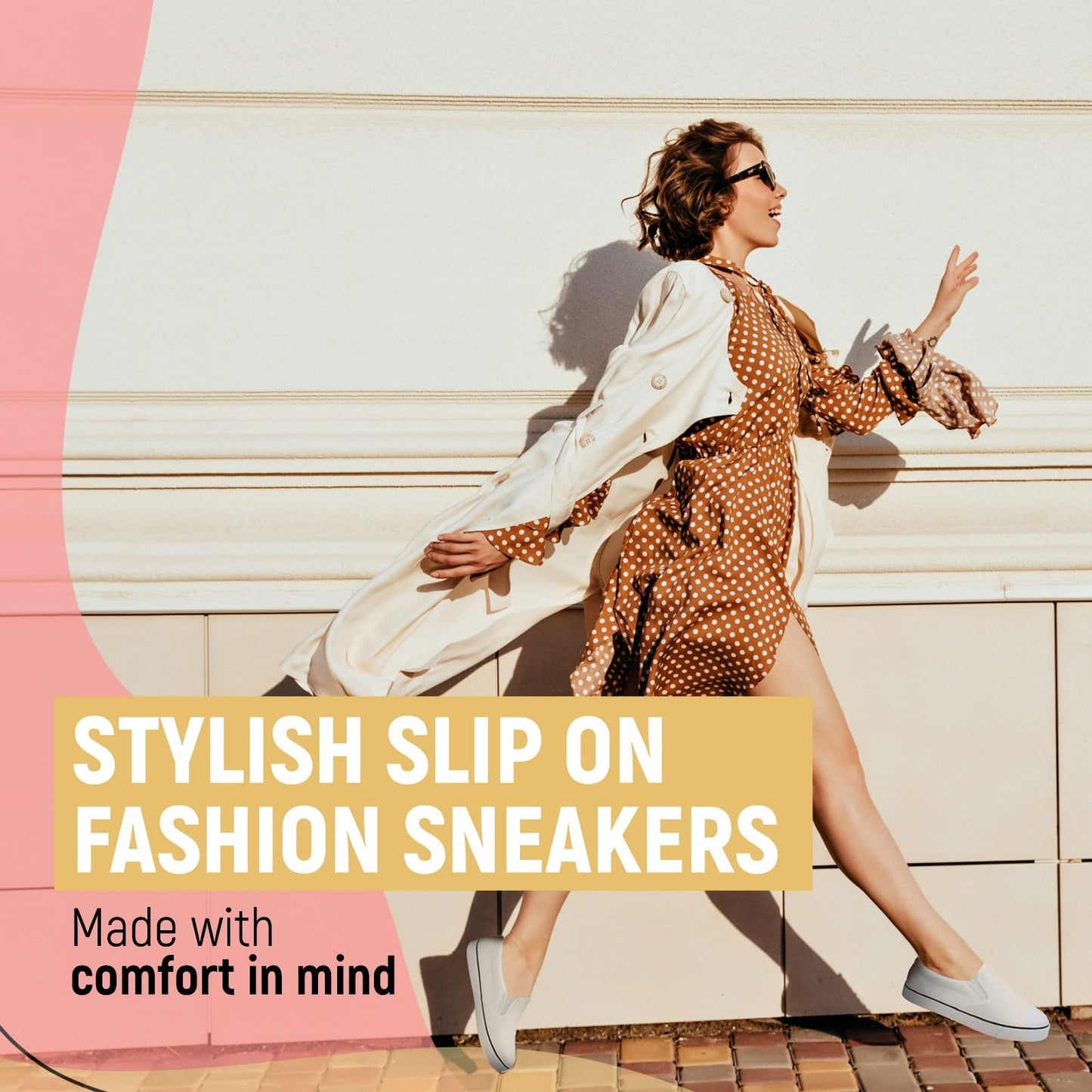 Low-Top Slip Ons Women's Fashion Sneakers Casual Canvas Sneakers for Women Comfortable Flats Breathable Padded Insole Slip on Sneakers Women Low Slip on Shoes