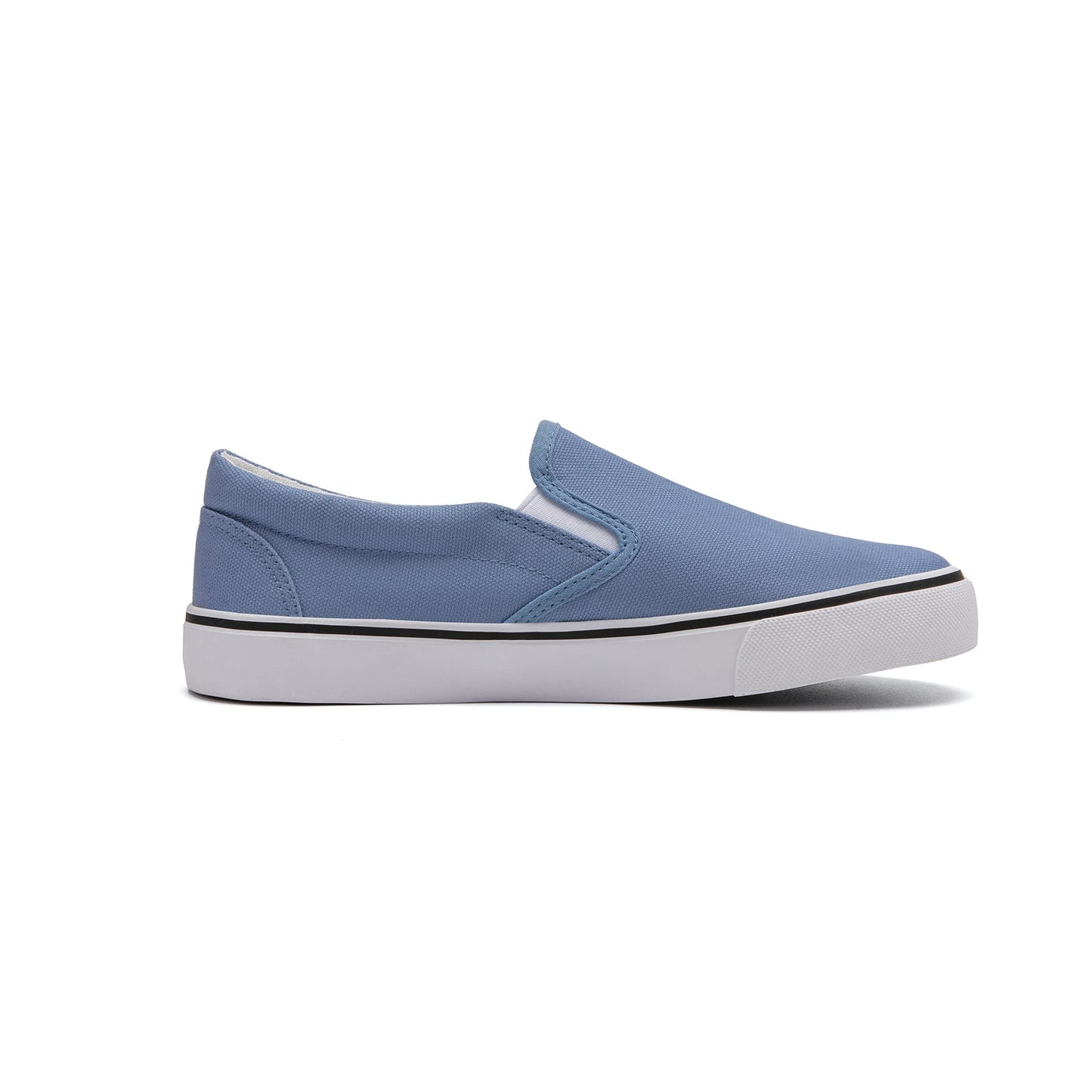Low-Top Slip Ons Women's Fashion Sneakers Casual Canvas Sneakers for Women Comfortable Flats Breathable Padded Insole Slip on Sneakers Women Low Slip on Shoes