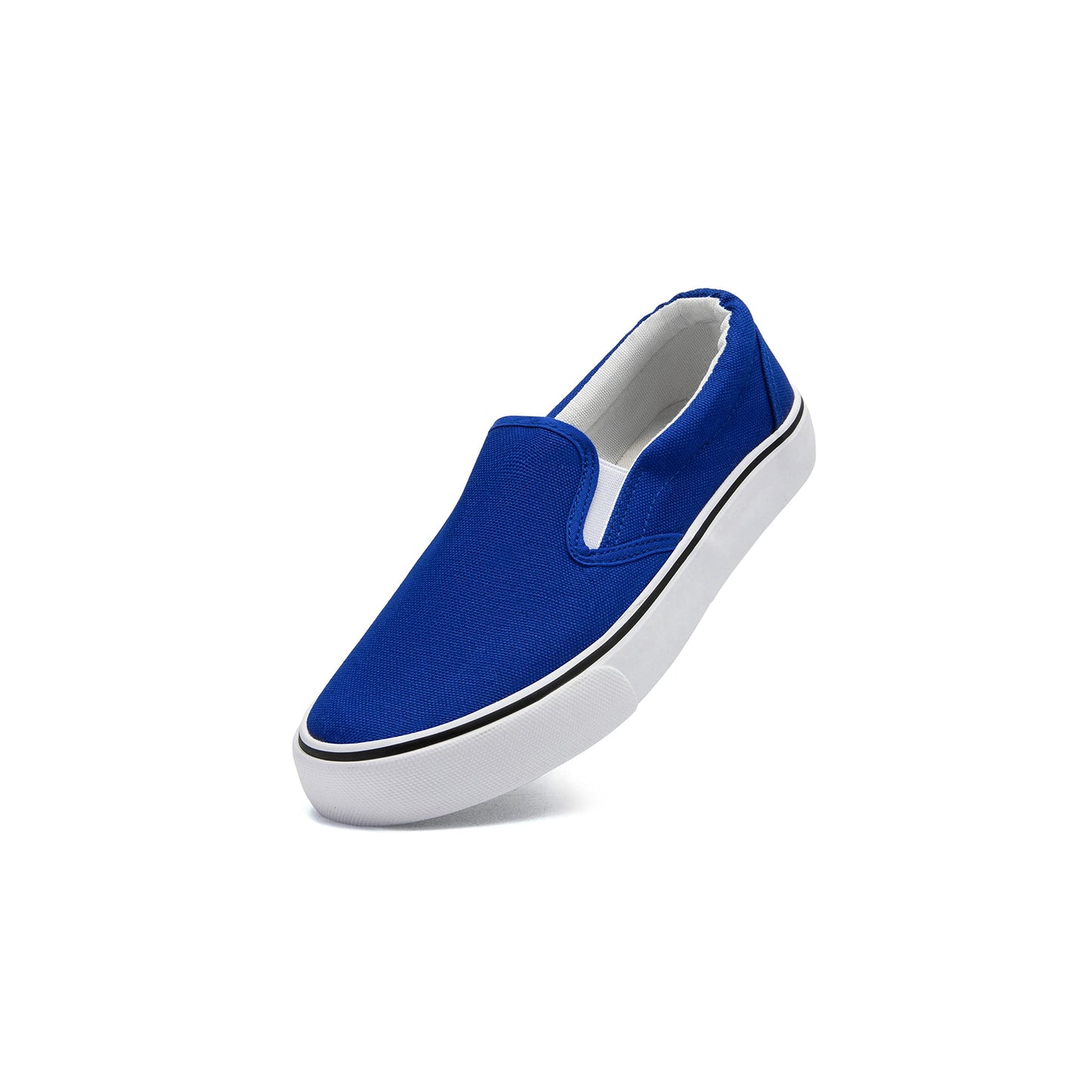 Low-Top Slip Ons Women's Fashion Sneakers Casual Canvas Sneakers for Women Comfortable Flats Breathable Padded Insole Slip on Sneakers Women Low Slip on Shoes