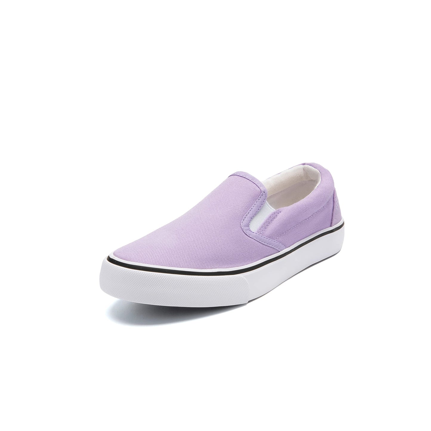 Low-Top Slip Ons Women's Fashion Sneakers Casual Canvas Sneakers for Women Comfortable Flats Breathable Padded Insole Slip on Sneakers Women Low Slip on Shoes