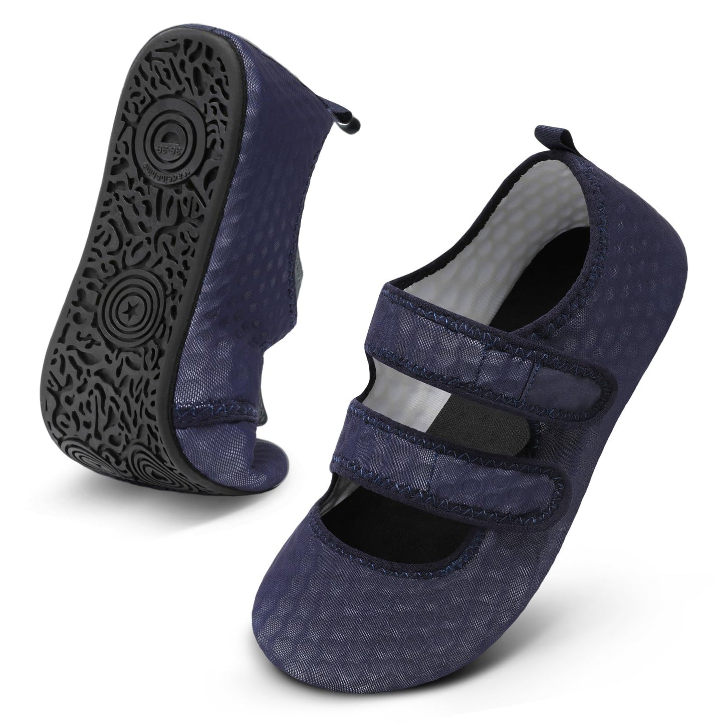 BARERUN Water Shoes Women Men Quick Dry Barefoot Beach Walking Kayaking Surfing Yoga Shoes Adjustable Wide Minimalist Sandals Slippers Indoor/Outdoor