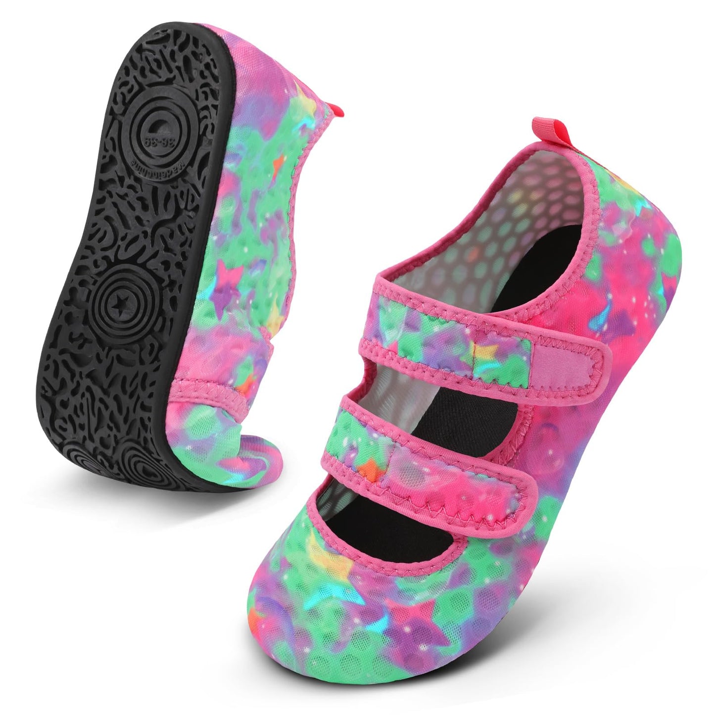 BARERUN Water Shoes Women Men Quick Dry Barefoot Beach Walking Kayaking Surfing Yoga Shoes Adjustable Wide Minimalist Sandals Slippers Indoor/Outdoor