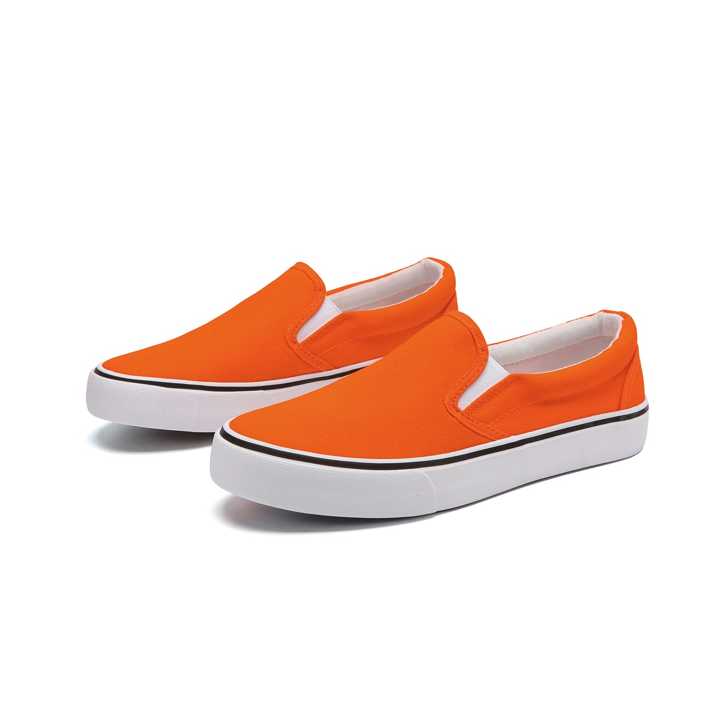 Low-Top Slip Ons Women's Fashion Sneakers Casual Canvas Sneakers for Women Comfortable Flats Breathable Padded Insole Slip on Sneakers Women Low Slip on Shoes
