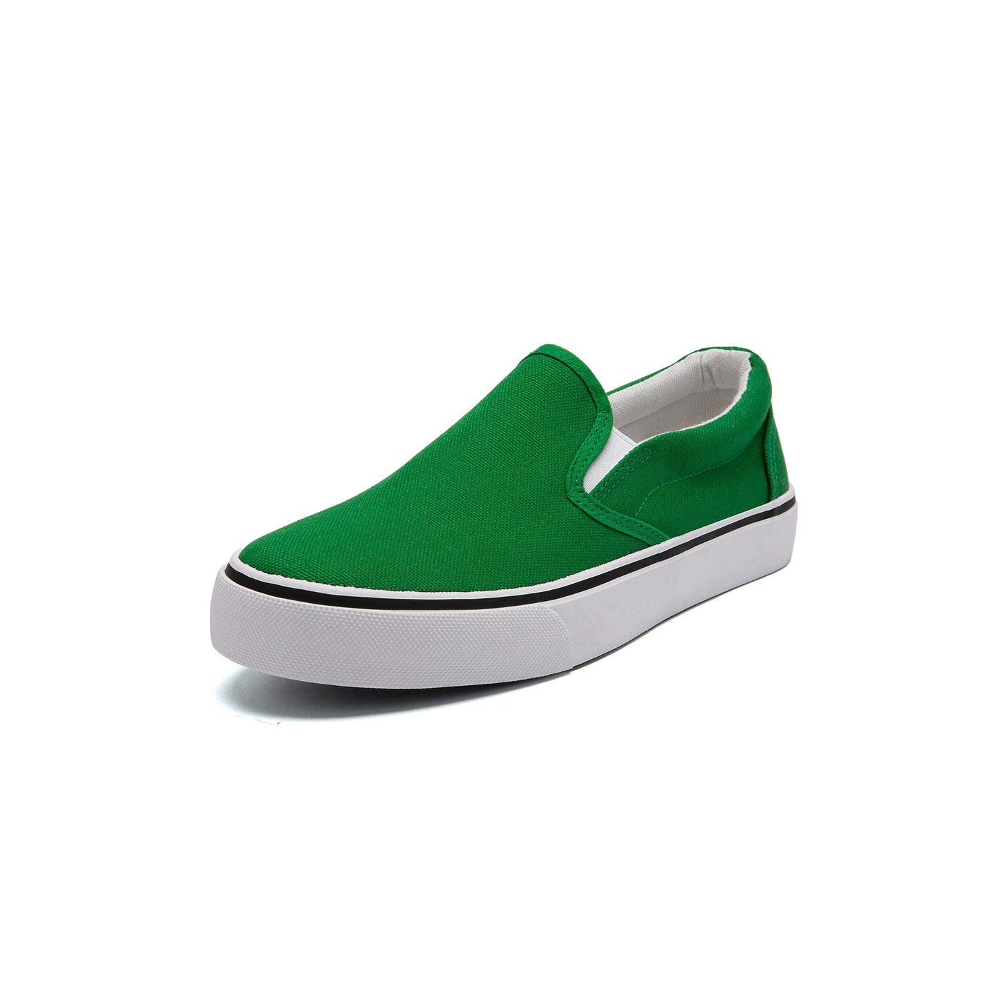 Low-Top Slip Ons Women's Fashion Sneakers Casual Canvas Sneakers for Women Comfortable Flats Breathable Padded Insole Slip on Sneakers Women Low Slip on Shoes