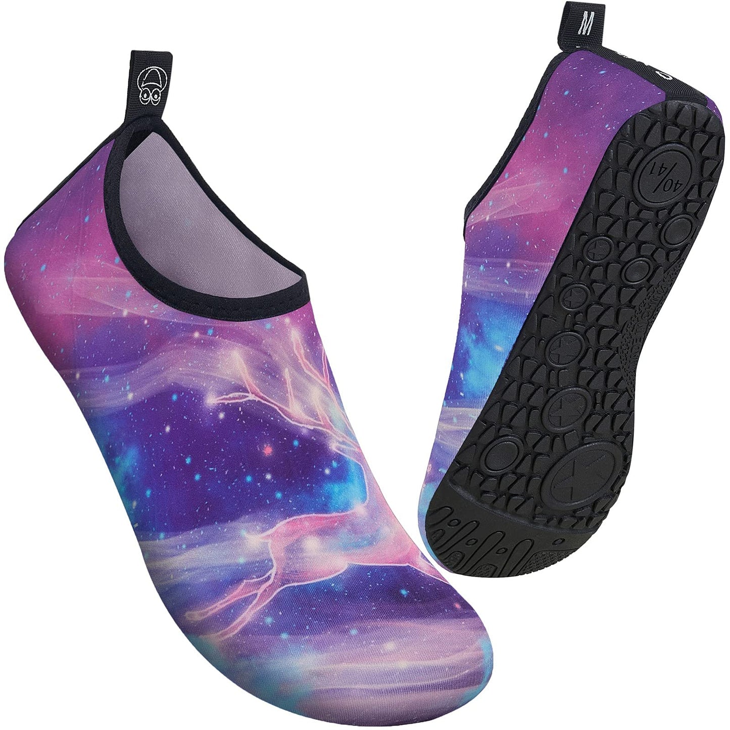 Metog Men Women Water Shoes Quick-Dry Aqua Socks Barefoot Slip-on for Beach Swim Sport Surf Yoga Exercise