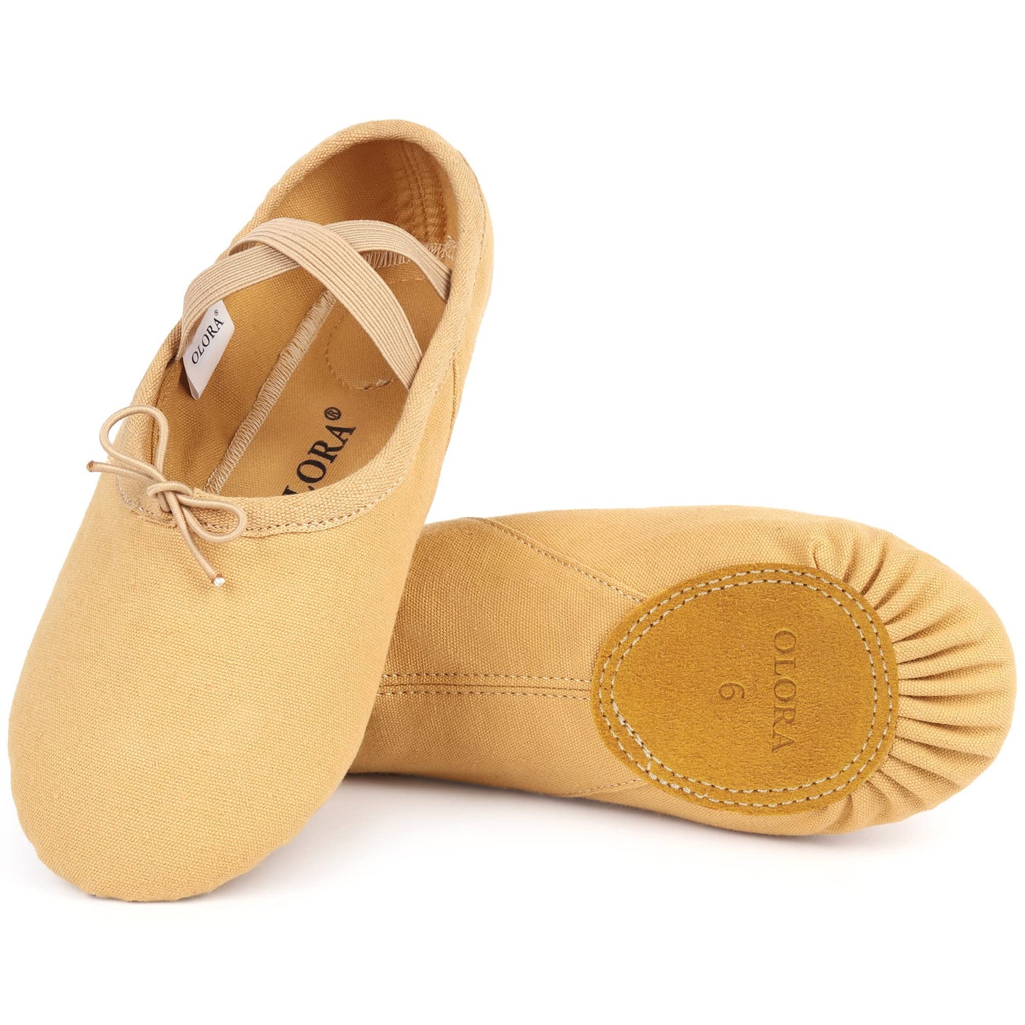 Women's Ballet Shoes Canvas Dance Slippers Yoga Practice Shoes for Girls/Adults