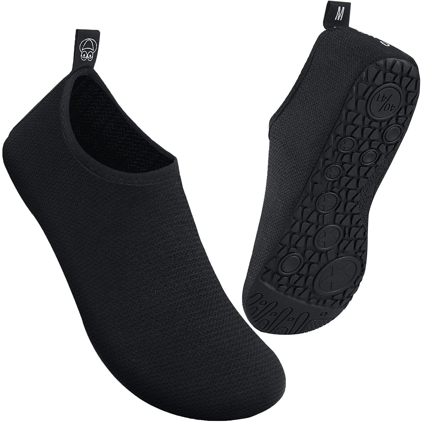 Metog Men Women Water Shoes Quick-Dry Aqua Socks Barefoot Slip-on for Beach Swim Sport Surf Yoga Exercise