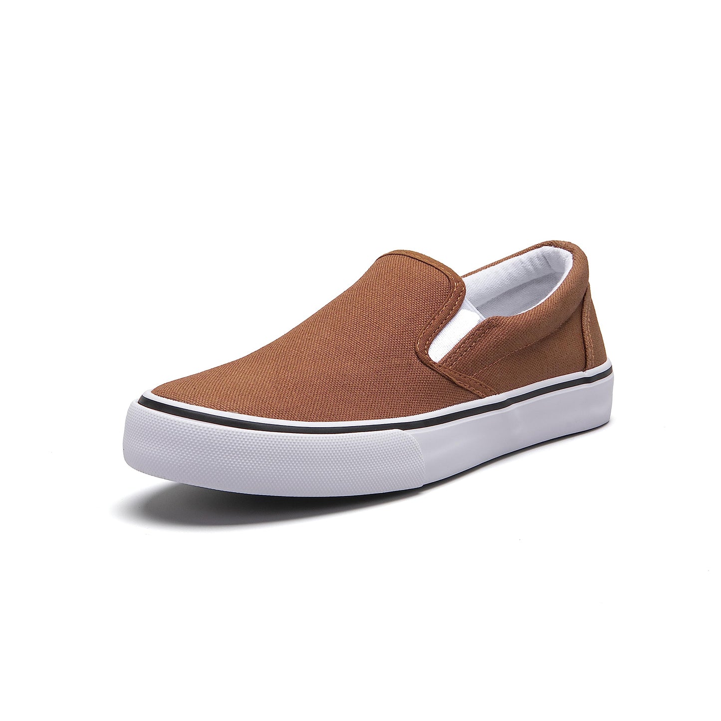 Low-Top Slip Ons Women's Fashion Sneakers Casual Canvas Sneakers for Women Comfortable Flats Breathable Padded Insole Slip on Sneakers Women Low Slip on Shoes