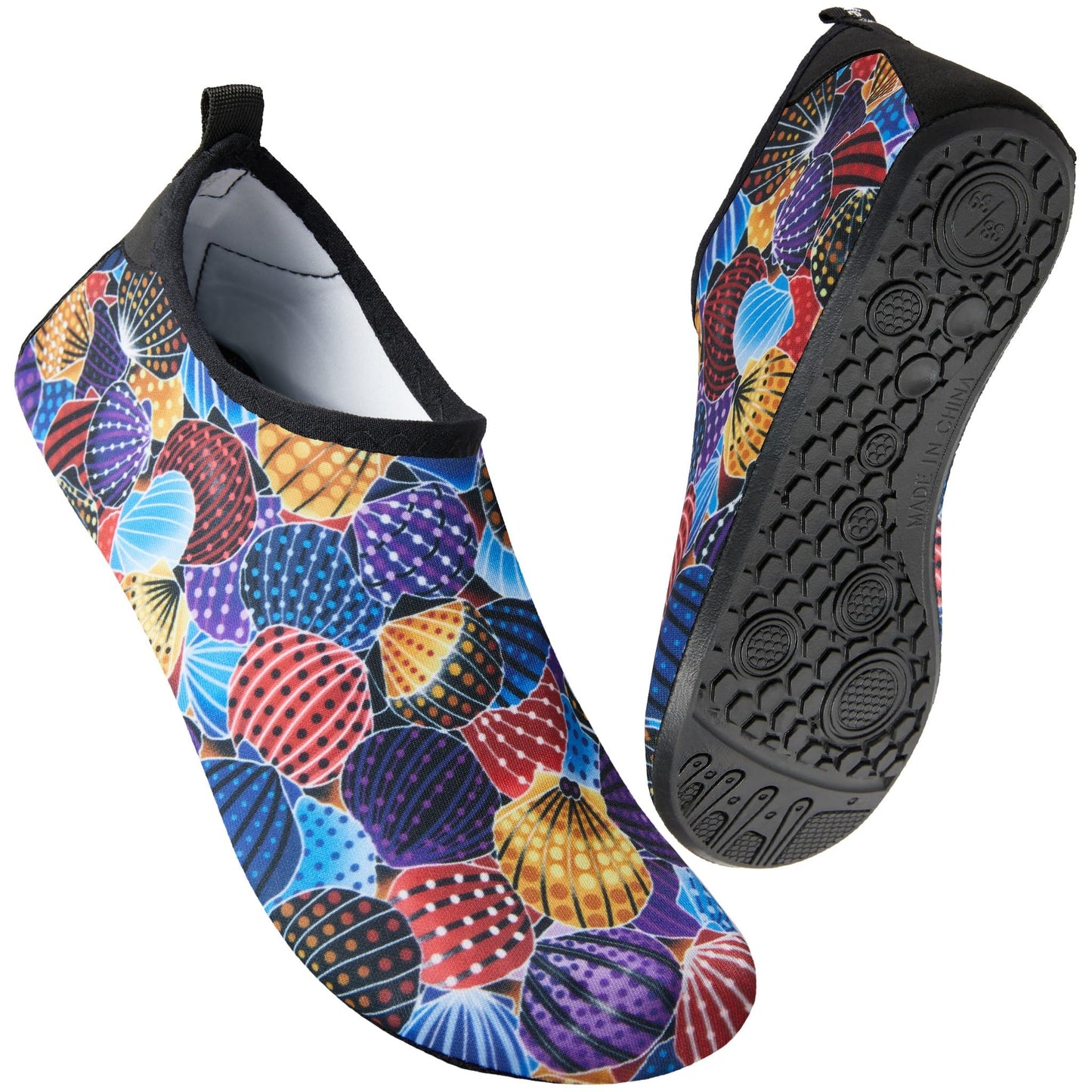 Metog Men Women Water Shoes Quick-Dry Aqua Socks Barefoot Slip-on for Beach Swim Sport Surf Yoga Exercise