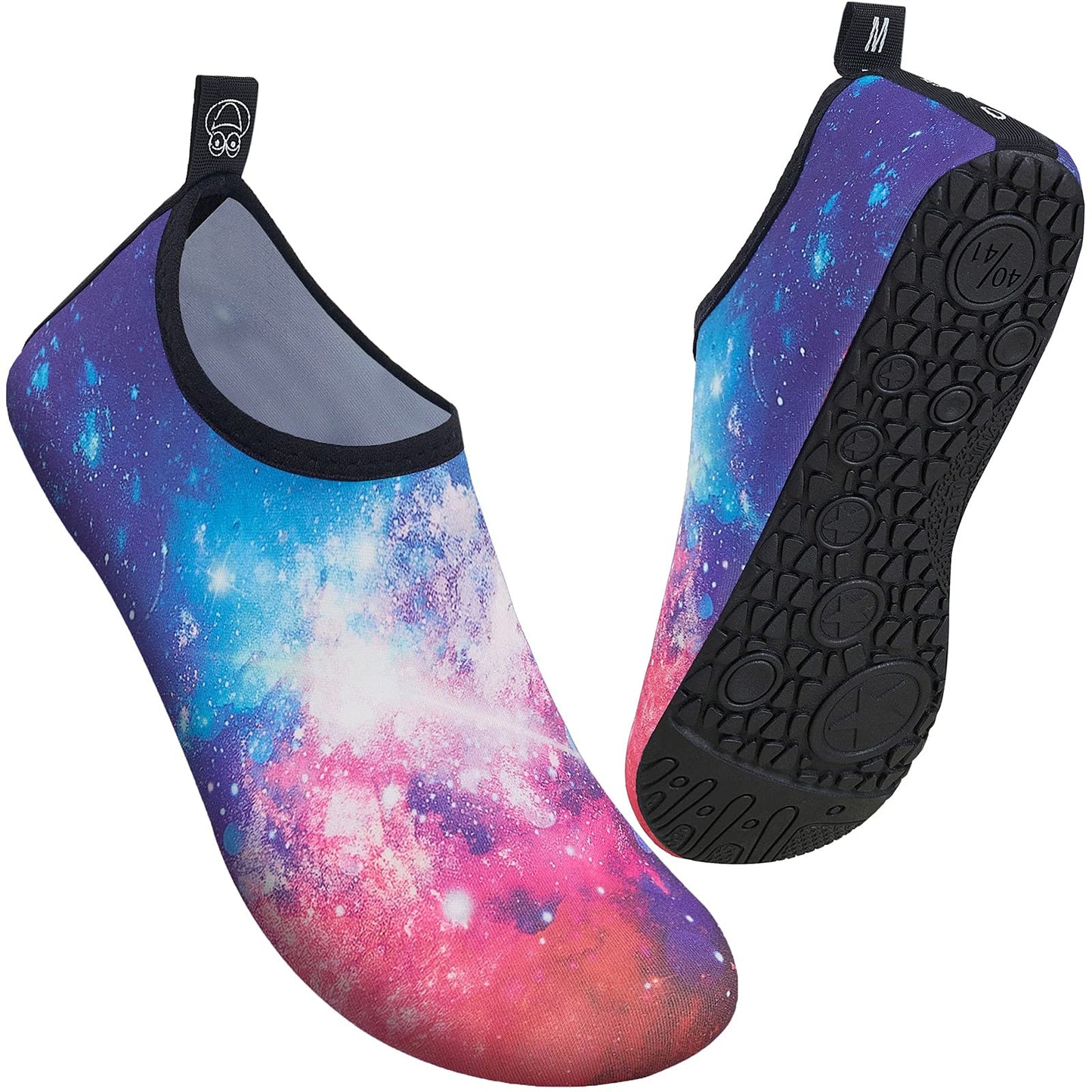 Metog Men Women Water Shoes Quick-Dry Aqua Socks Barefoot Slip-on for Beach Swim Sport Surf Yoga Exercise