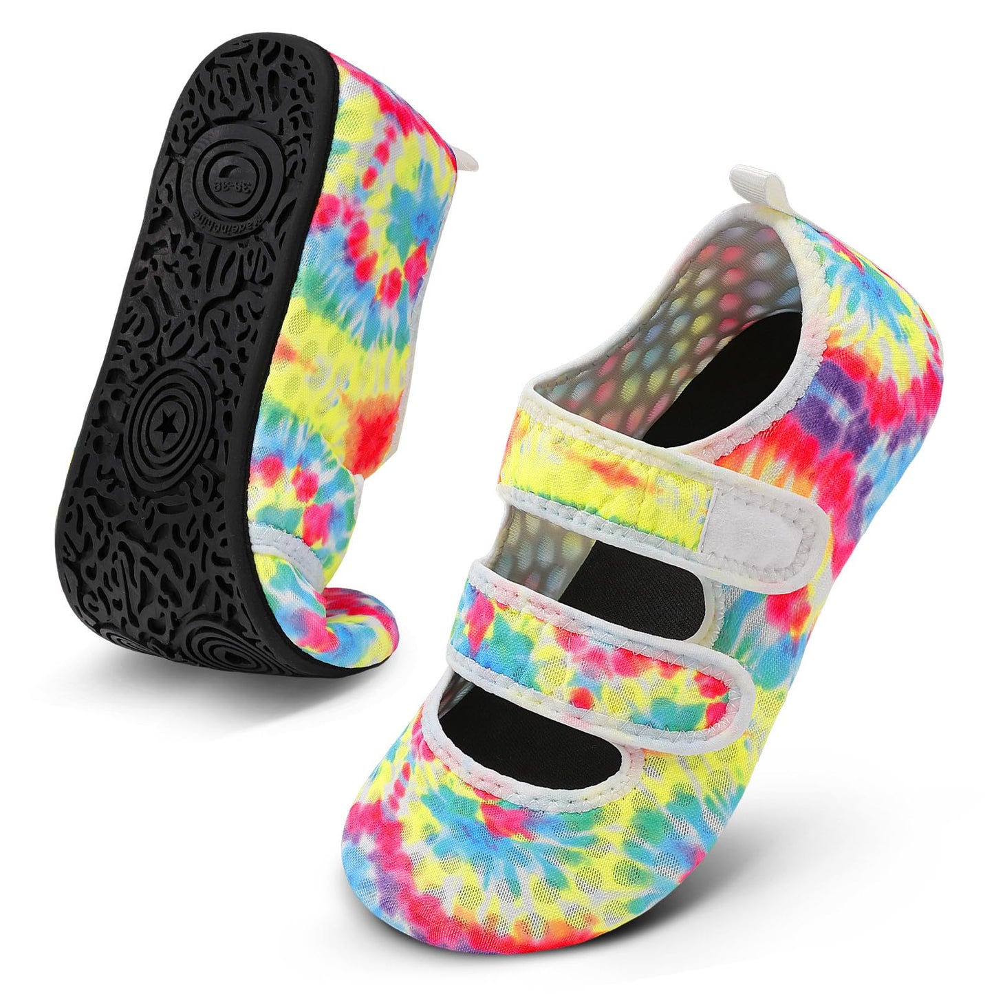 BARERUN Water Shoes Women Men Quick Dry Barefoot Beach Walking Kayaking Surfing Yoga Shoes Adjustable Wide Minimalist Sandals Slippers Indoor/Outdoor