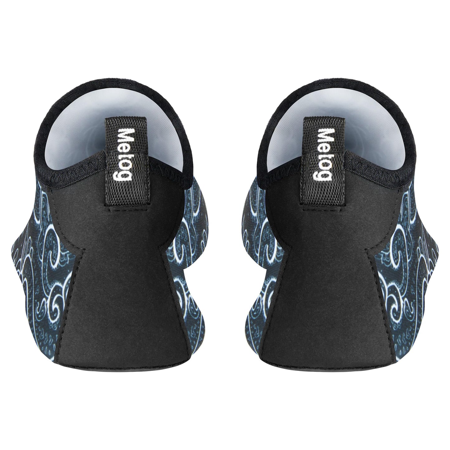 Metog Men Women Water Shoes Quick-Dry Aqua Socks Barefoot Slip-on for Beach Swim Sport Surf Yoga Exercise