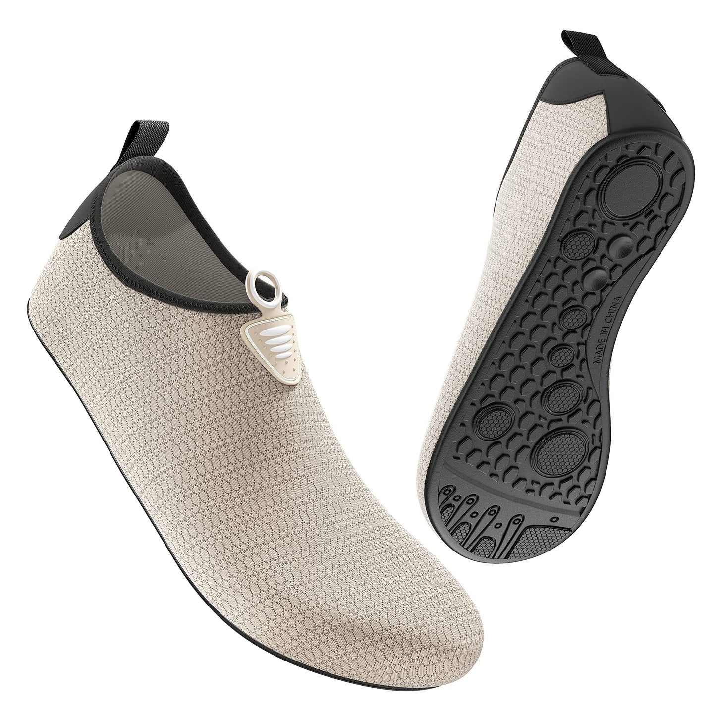 Metog Men Women Water Shoes Quick-Dry Aqua Socks Barefoot Slip-on for Beach Swim Sport Surf Yoga Exercise
