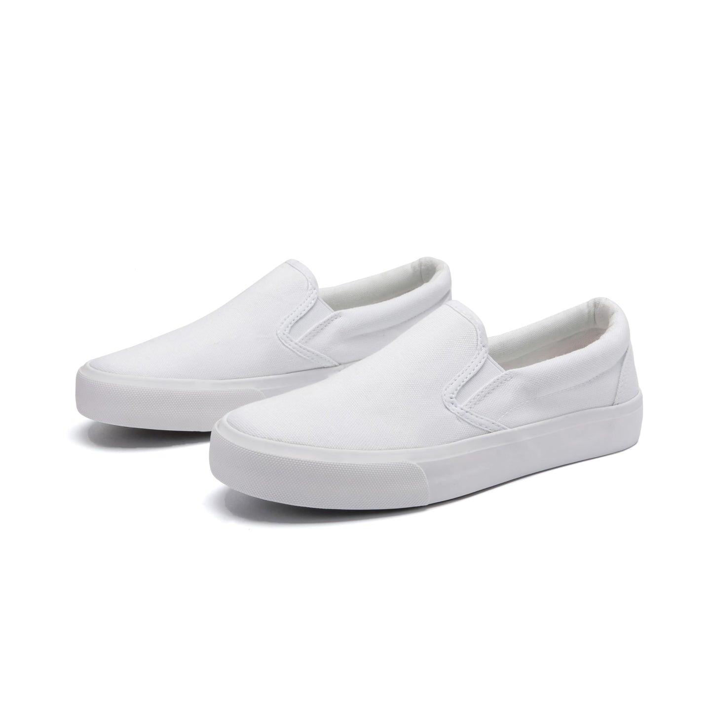 Low-Top Slip Ons Women's Fashion Sneakers Casual Canvas Sneakers for Women Comfortable Flats Breathable Padded Insole Slip on Sneakers Women Low Slip on Shoes
