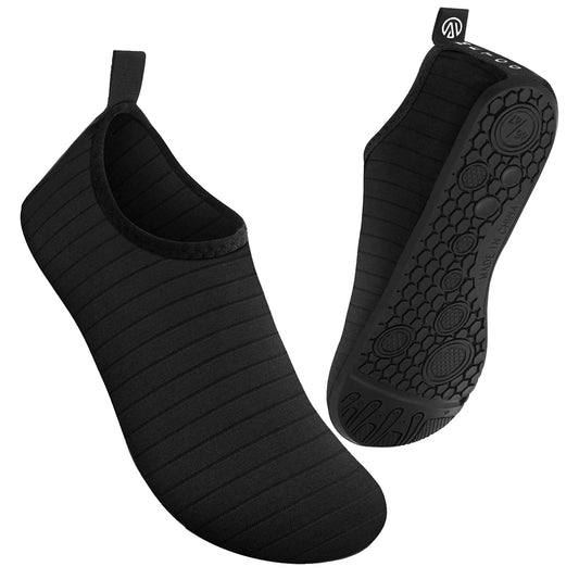 Metog Men Women Water Shoes Quick-Dry Aqua Socks Barefoot Slip-on for Beach Swim Sport Surf Yoga Exercise