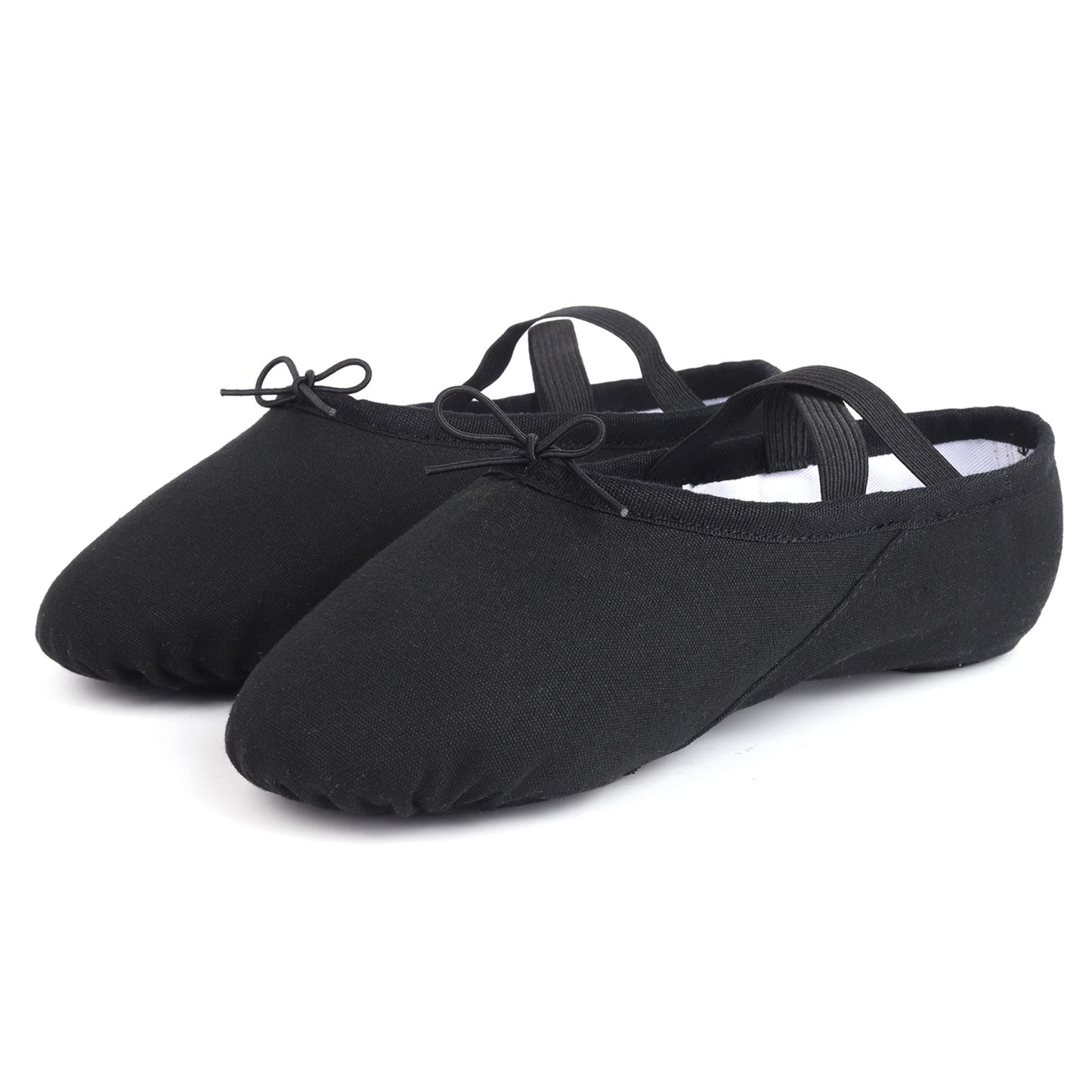 Women's Ballet Shoes Canvas Dance Slippers Yoga Practice Shoes for Girls/Adults
