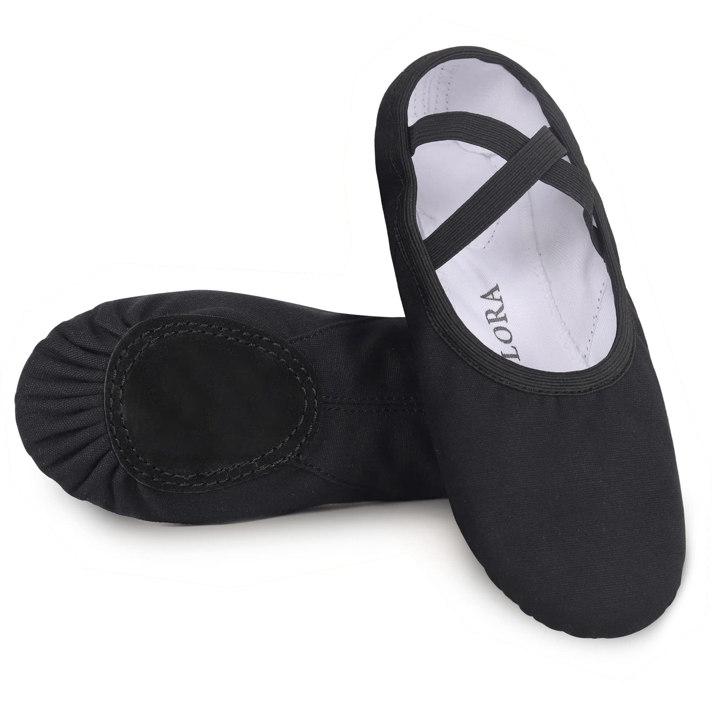Women's Ballet Shoes Canvas Dance Slippers Yoga Practice Shoes for Girls/Adults