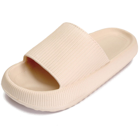rosyclo Cloud Slippers for Women and Men, Pillow House Slippers Shower Shoes Indoor Slides Bathroom Sandals, Ultimate Comfort, Lightweight, Thick Sole, Non-Slip, Easy to Clean