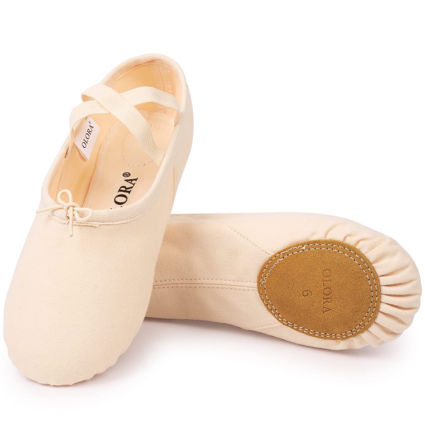 Women's Ballet Shoes Canvas Dance Slippers Yoga Practice Shoes for Girls/Adults