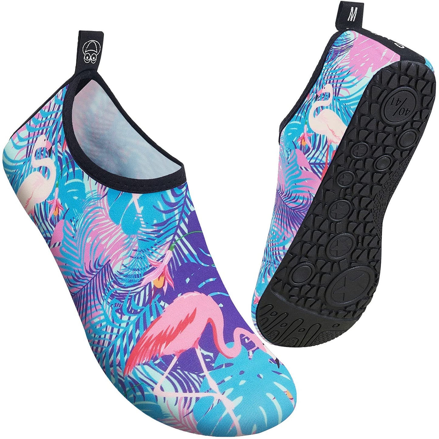 Metog Men Women Water Shoes Quick-Dry Aqua Socks Barefoot Slip-on for Beach Swim Sport Surf Yoga Exercise